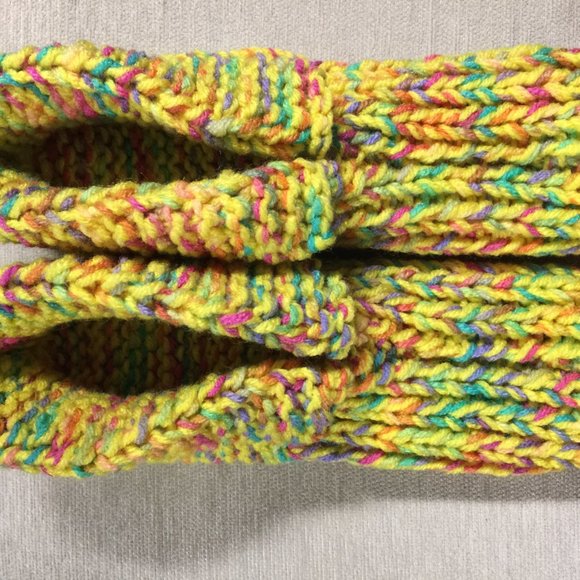 Amish Handmade Knitted House Slippers - Picture 8 of 16